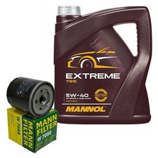 MANN ÖLFILTER mit 5L MANNOL