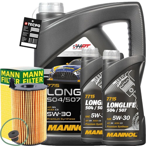 Mann ölfilter 5w - mann, +