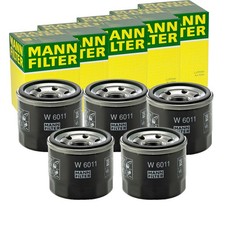 5x MANN-FILTER W 6011