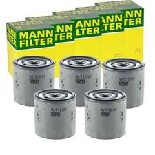 5x MANN-FILTER W 712/95