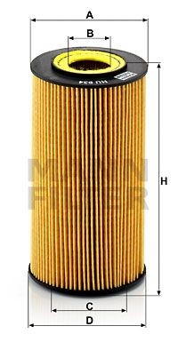 Mann filter hu934x - mann-filter, Ölfilter
