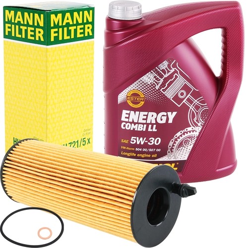 Mann ölfilter liter 5w - mann,