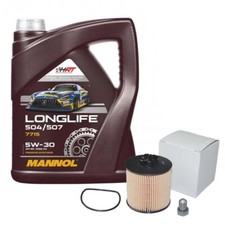 ÖLFILTER mit SCHRAUBE und 5